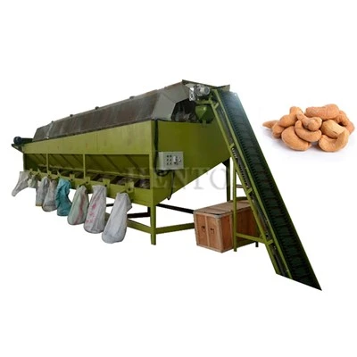 Mesin penggredan kacang mentah mentah